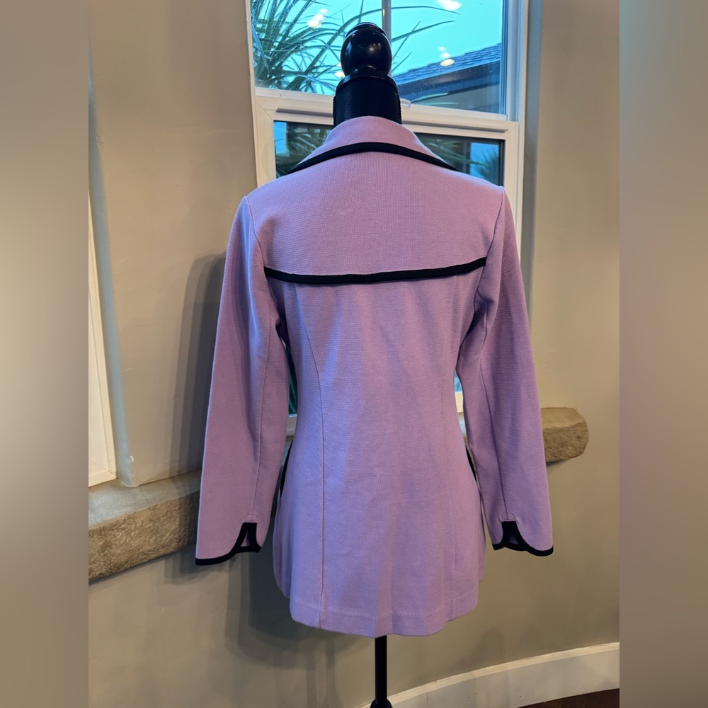 Pendleton Knit Button Front Blazer Women’s Size S… - image 4